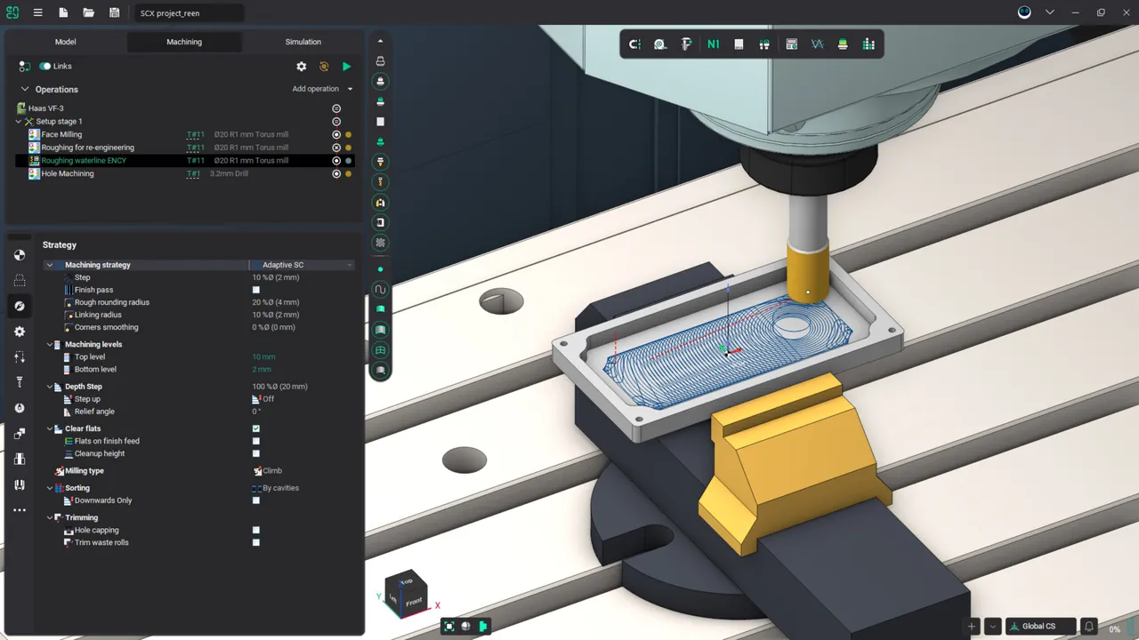 Reingeniería de programas de código NC en ENCY Tuner